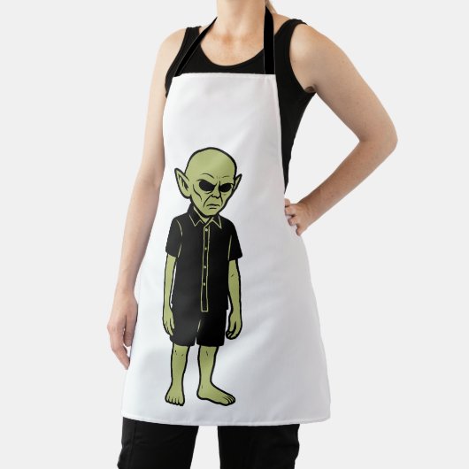 Das, was sie gesehen haben - ich glaube, Alien beg Schürze (InSitu)