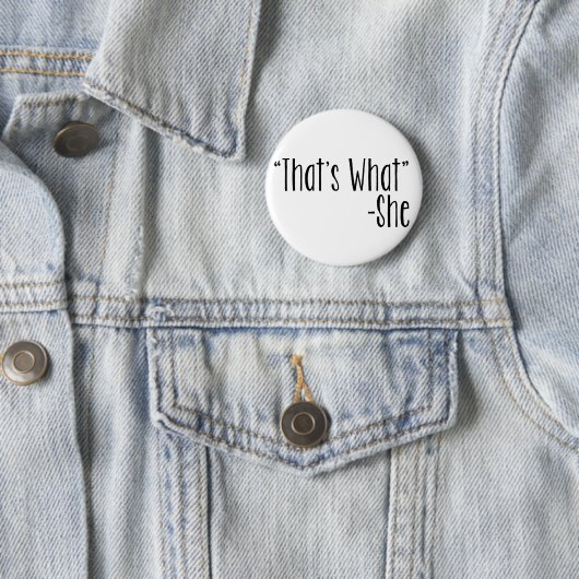 "Das was" - sie ist Button (Beispiel)