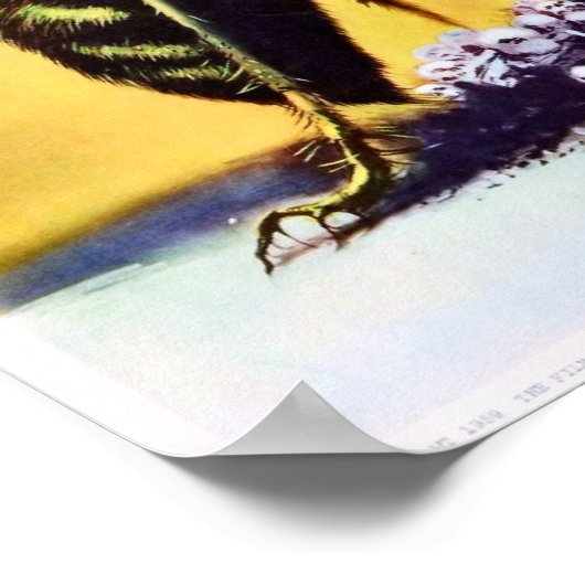 Das Waschweibchen-Poster Poster (Ecke)