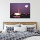 Das Washington Monument, die Hauptstadt und Jeffer Leinwanddruck (Insitu (Schlafzimmer))