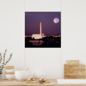 Das Washington Monument, die Hauptstadt und Jeffer Poster (Küche)