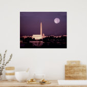 Das Washington Monument, die Hauptstadt und Jeffer Poster (Küche)