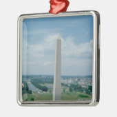 Das Washington-Monument, errichtet 1848-85 Ornament Aus Metall (Links)