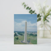 Das Washington Monument, gebaut 1848-85 Postkarte (Stehend Vorderseite)