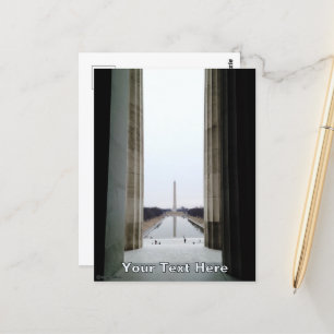 Das Washington Monument Postkarte
