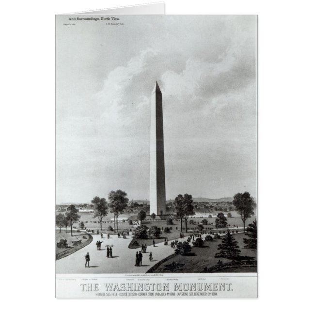 Das Washington Monument und die Umgebung (Vorne)