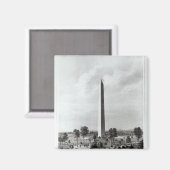 Das Washington Monument und die Umgebung Magnet (Vorderseite/Rückseite)