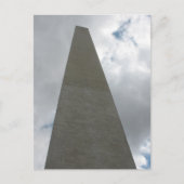 Das Washington Monument, Washington D.C. Postkarte (Vorderseite)