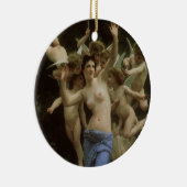 Das Wasp-Nest von William Adolphe Bouguereau Keramikornament (Rechts)