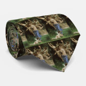 Das Wasp-Nest von William Adolphe Bouguereau Krawatte (Gerollt)