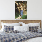 Das Wasp-Nest von William Adolphe Bouguereau Leinwanddruck (Insitu (Schlafzimmer))