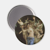 Das Wasp-Nest von William Adolphe Bouguereau Magnet (Vorderseite/Rückseite)