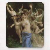 Das Wasp-Nest von William Adolphe Bouguereau Mousepad (Vorne)