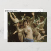 Das Wasp-Nest von William Adolphe Bouguereau Postkarte (Vorne/Hinten)