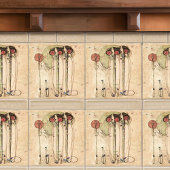 Das Wassail Mackintosh Art Nouveau Wall Deco Cera Fliese