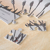 Das Wasser bleibt nach dem Flug eines Vogels erhal Puzzle (Seite)