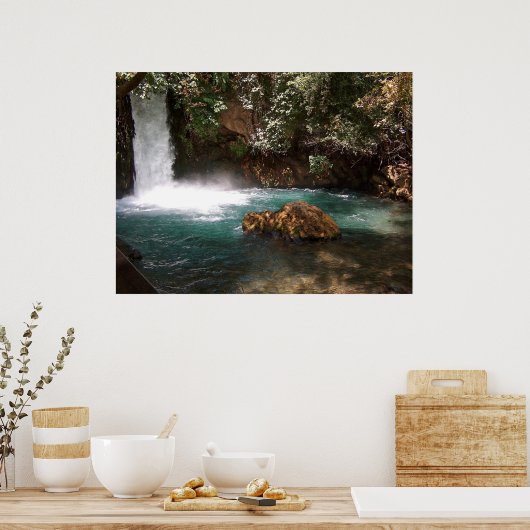 Das Wasser Chakra Poster (Küche)