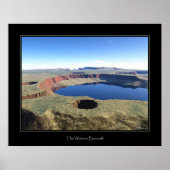 Das Wasser darunter Poster (Vorne)