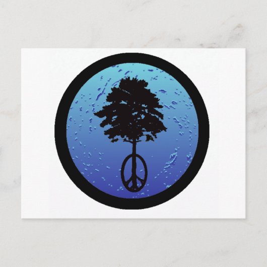 Das Wasser fällt Postkarte (Vorderseite)