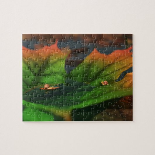 Das Wasser ist riesig Puzzle (Horizontal)