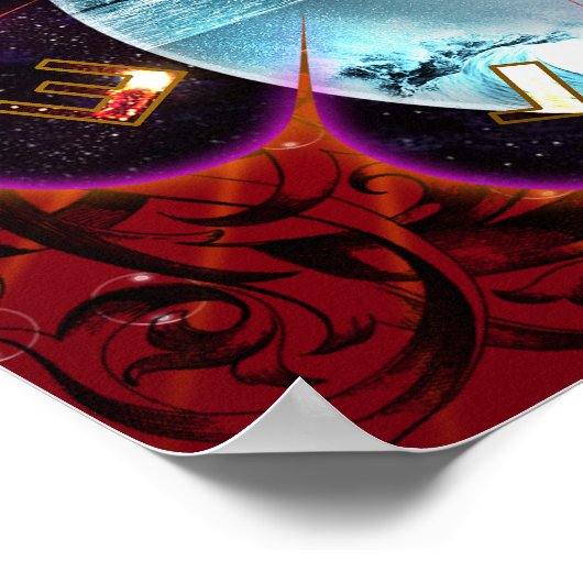 Das Wasser - Poster gerettet (Ecke)