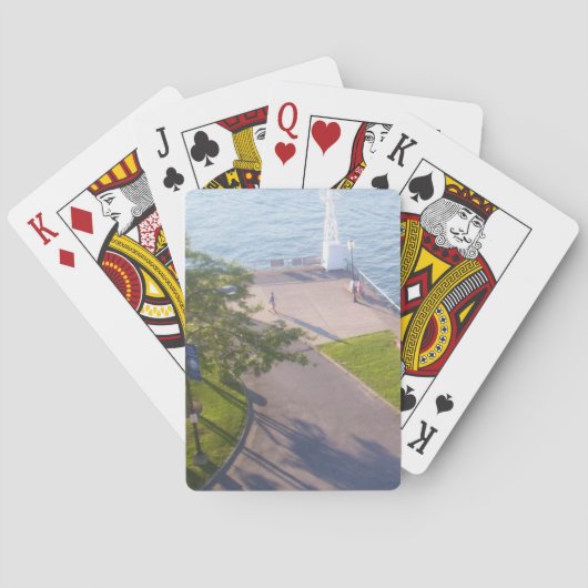 Das Wasser Spielkarten (Rückseite)