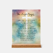 Das Wasserfarbenkreuz des Herrn Acrylschild (Vorderseite)