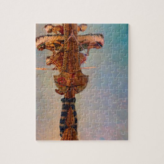 Das Wassergrab von Newell Convers Wyeth Puzzle (Vertikal)