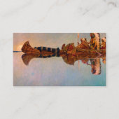 Das Wassergrab von Newell Convers Wyeth Visitenkarte (Vorderseite)