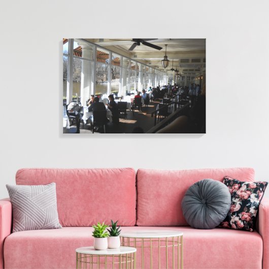 Das Wasserhahn Leinwanddruck (Insitu (Wohnzimmer))