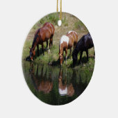 Das Wasserloch Keramik Ornament (Rechts)