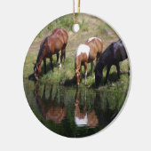 Das Wasserloch Keramik Ornament (Links)