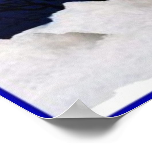 Das Watcher Wolf Poster (Ecke)