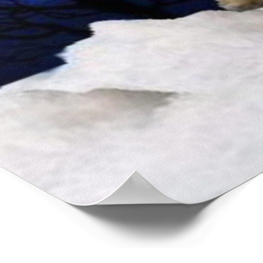 Das Watcher Wolf Poster (Ecke)