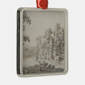 Das Watermill durch das Ford Silbernes Ornament (Rechts)