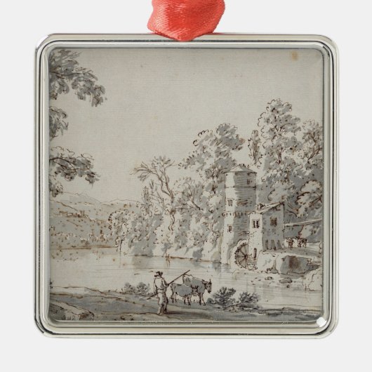 Das Watermill durch das Ford Silbernes Ornament (Vorne)