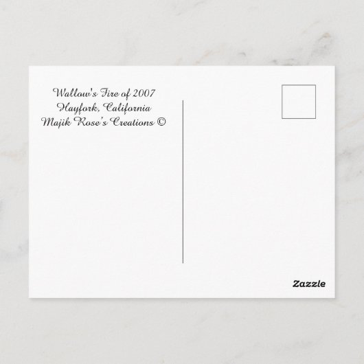 Das Wattenfeuer 2007 Postkarte (Rückseite)