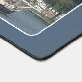 Das Waverley Paddle Steamer und das Tall Ship Schreibtischunterlage (Ecke)