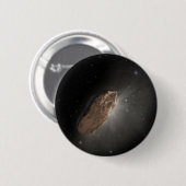 Das Wayward Interstellar Objekt Oumuamua. Button (Vorne & Hinten)