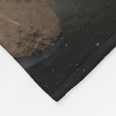 Das Wayward Interstellar Objekt Oumuamua. Fleecedecke (Ecke)