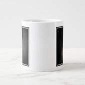 Das Wayward Interstellar Objekt Oumuamua. Jumbo-Tasse (Vorderseite)