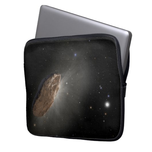 Das Wayward Interstellar Objekt Oumuamua. Laptopschutzhülle (Vorderseite Links)