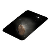 Das Wayward Interstellar Objekt Oumuamua. Magnet (Linke Seite)