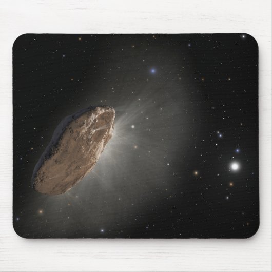 Das Wayward Interstellar Objekt Oumuamua. Mousepad (Vorne)