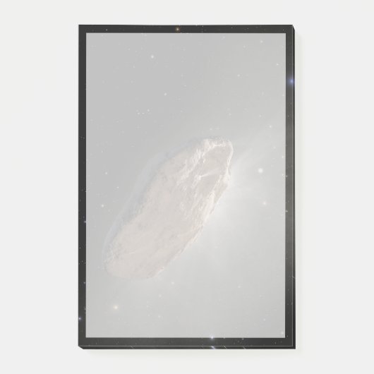 Das Wayward Interstellar Objekt Oumuamua. Post-it Klebezettel (Vorderseite)