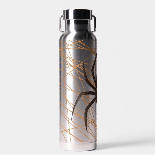 Das Web der Spinne Trinkflasche (Vorne)