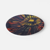 Das Web des Teufels Pappteller (Schrägansicht)