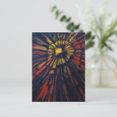 Das Web des Teufels Postkarte (Stehend Vorderseite)