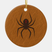 Das Web-Ornament der Spinne Keramik Ornament (Vorne)