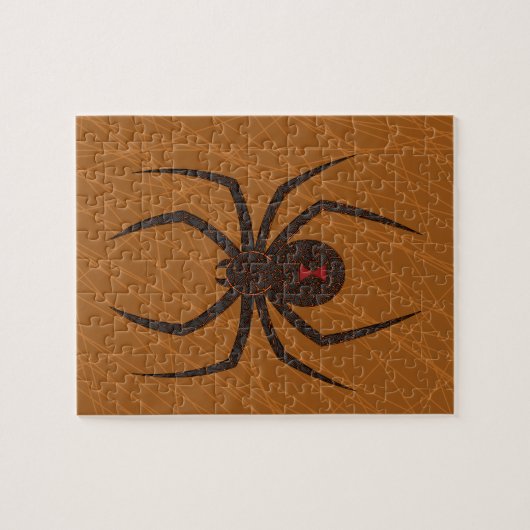 Das Web-Rätsel der Spinne Puzzle (Horizontal)